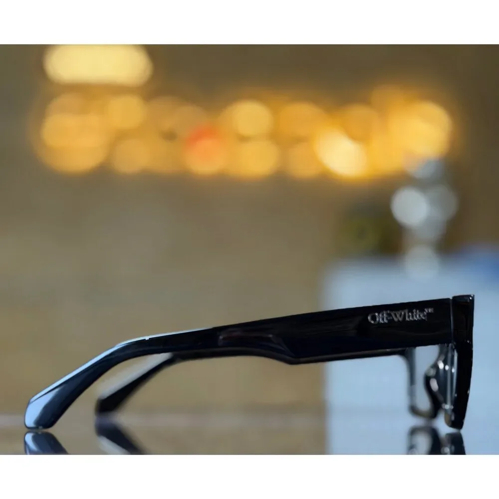 Off White Style 77 Women’s Black Cat-Eye Eyeglasses